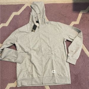 Quicksilver full zip hoodie sweatshirt